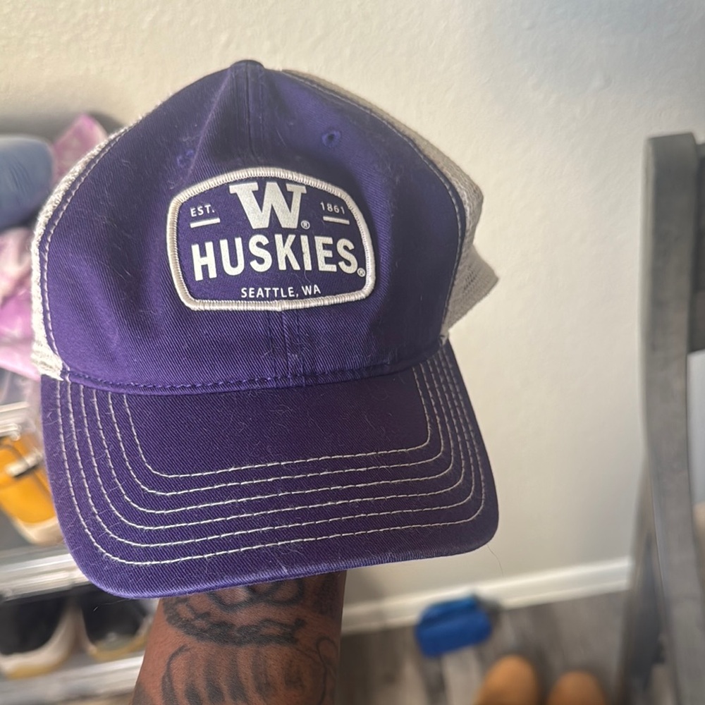 Purple Huskies Cap